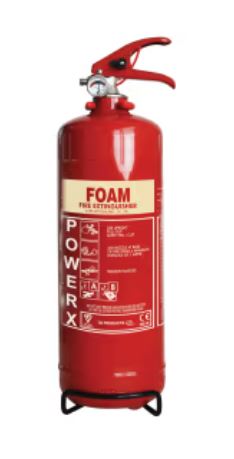 1L Foam Fire Extinguisher – Class A & B | Compact & EN3 Certified