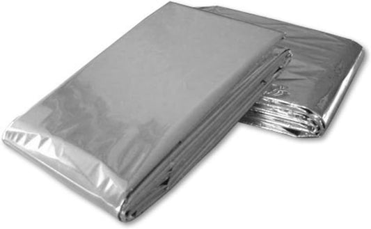 Emergency Foil Blankets (12-Pack)