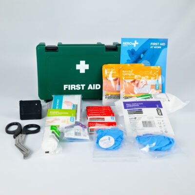 AEROKIT 1 Person First Aid Kit – Compact Essentials for Travel & Work