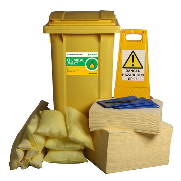 120L Chemical Spill Containment – Industrial Spill Kit for Chemical Response