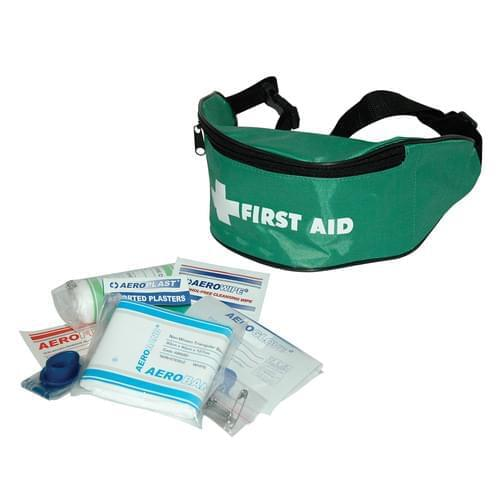 AEROKIT 1 Person Bum Bag Kit with AeroShield Face Shield – Travel Ready