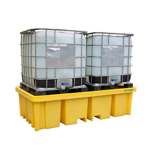 Double IBC Soft-top Spill Pallet