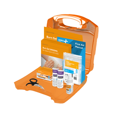 Medium Burns Kit - BS 8599-1 Compliant First Aid Kit for Workplace & Vehicle Safety