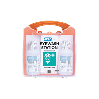 Eyewash Station – BS 8599-1 Compliant First Aid Kit for Workplace & Vehicle Safety
