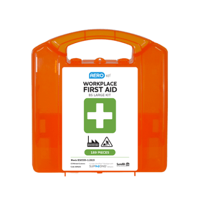 BS HSE Compliant 50 person kit – BS 8599-1 Compliant First Aid Kit for Workplace & Vehicle Safety