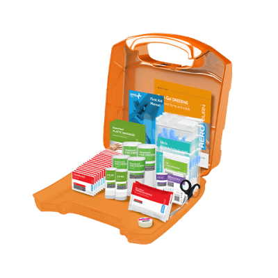 BS HSE Compliant 10 person kit – BS 8599-1 Compliant First Aid Kit for Workplace & Vehicle Safety
