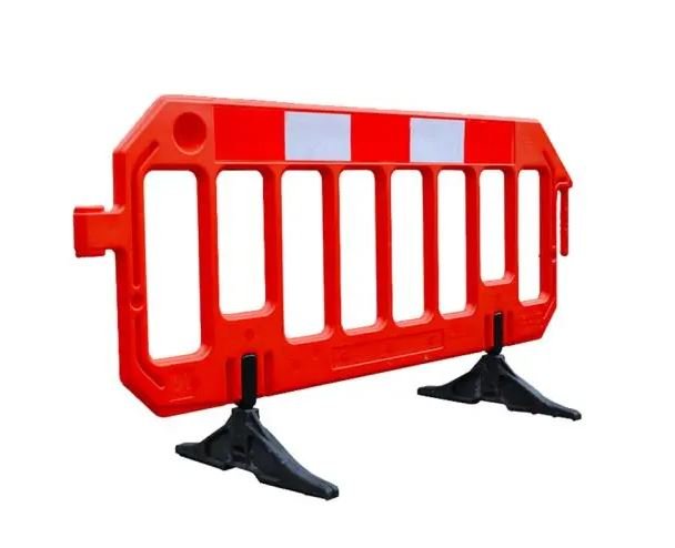 HAZPREV Traffic Barrier – Red | Interlocking Site Safety Barrier