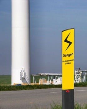 HAZPREV Underground Cable Warning Marker – Flexible & Visible