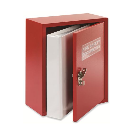 Document Box Red w/Keylock incl 2 x keys