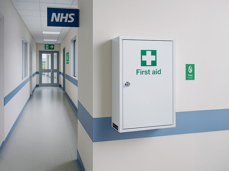 First Aid Cabinet – Lockable Workplace Storage