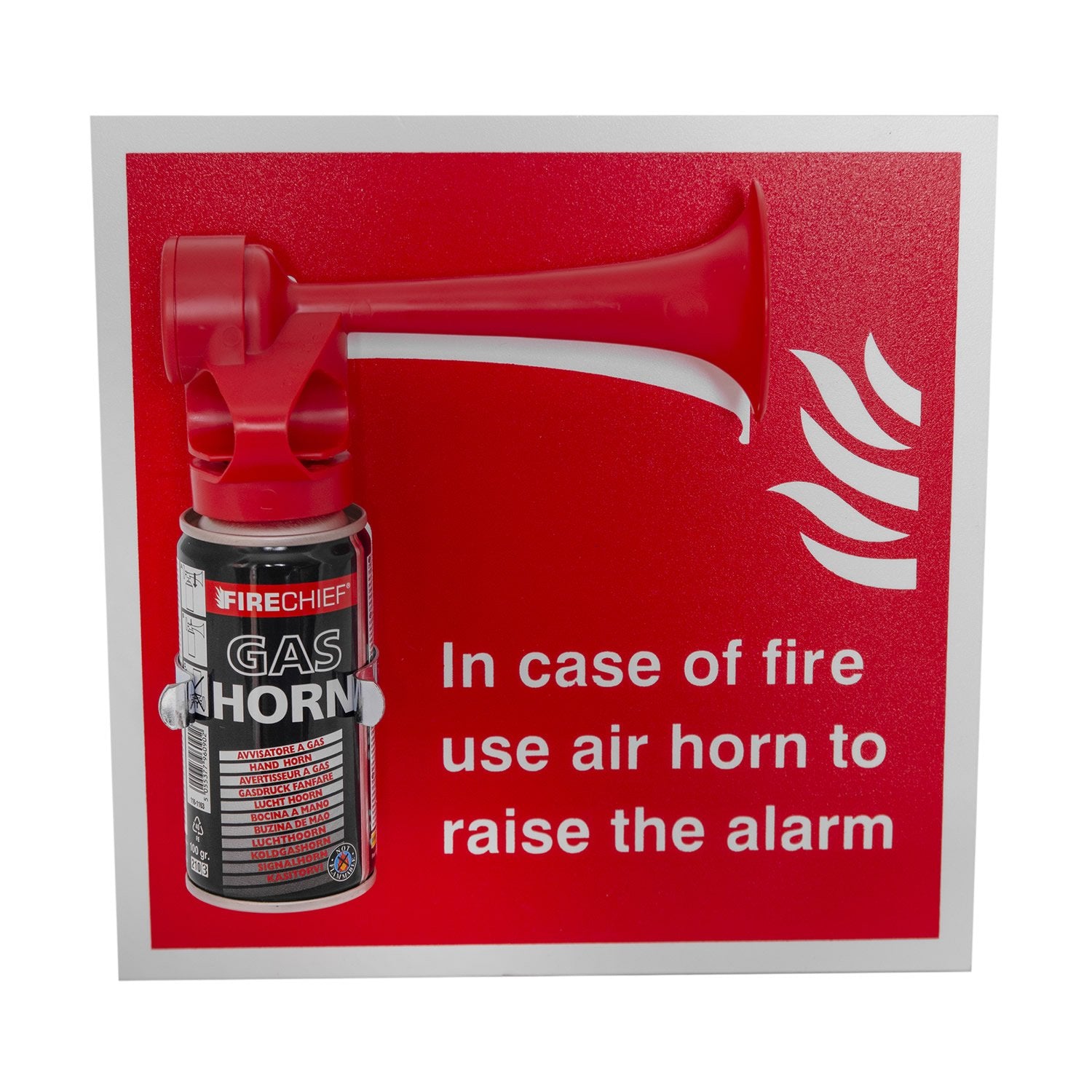 Air Horn Sign & Bracket