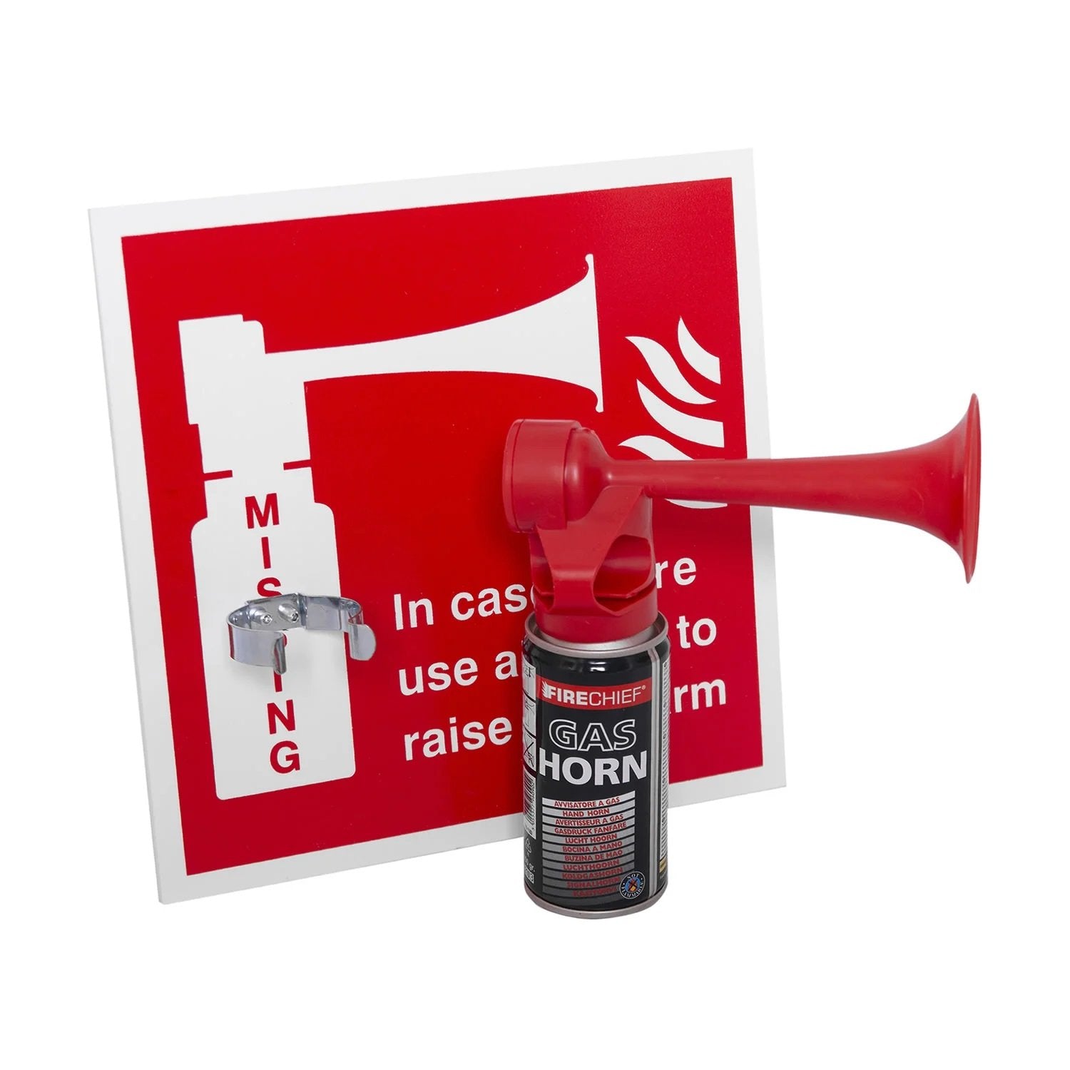 Air Horn Sign & Bracket