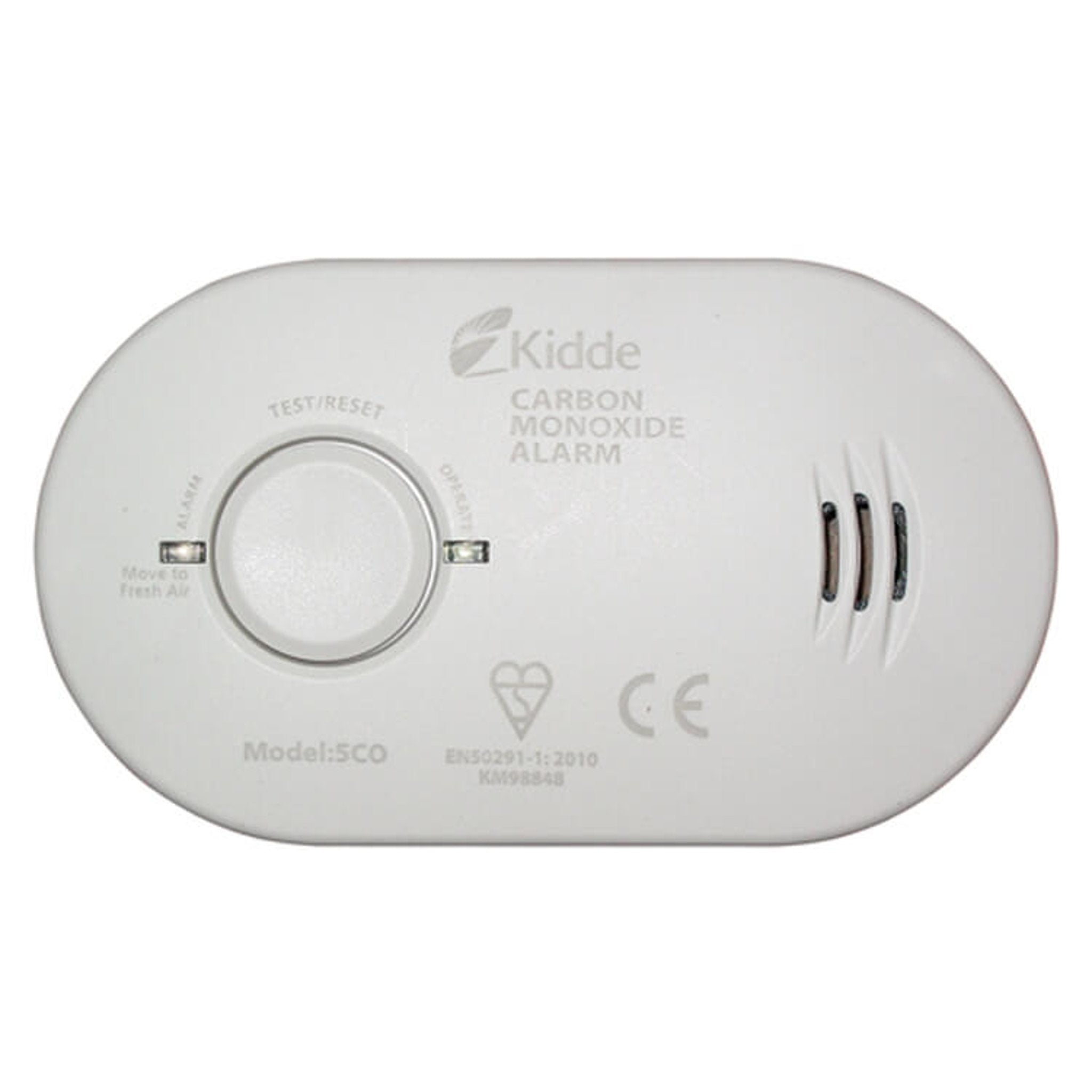 Kidde 5CO Carbon Monoxide Alarm – Battery Operated | Portable Safety
