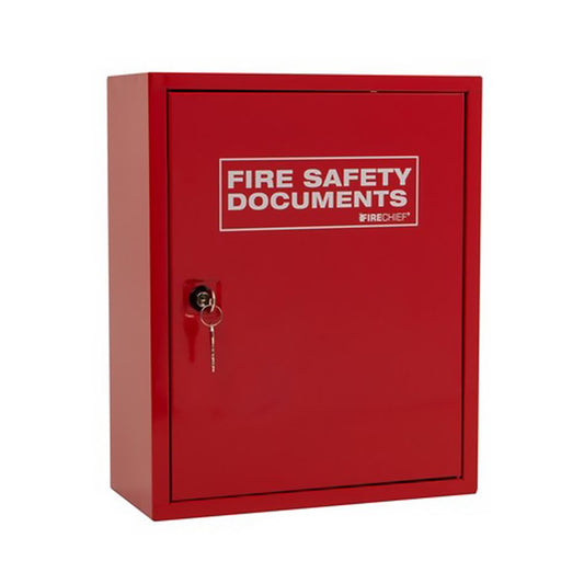 Document Box Red w/Keylock incl 2 x keys